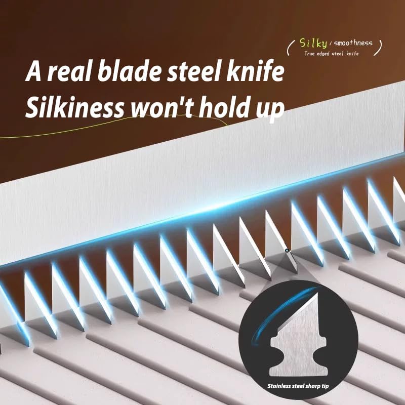 🎉4-i-1 grönsaksskärare och rivjärn🥗 Dual-Guard handskydd med 4 vassa blad🔪