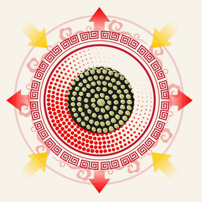 🔥 Hetförsäljning 🌟 Turmalin-Aktryck Självvärmande Knäskydd