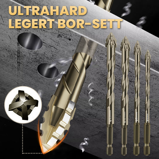 🔥2026 Hot Sale🔥Hög kvalitet 4-Flute Serrated Eccentric Drill Bit Set