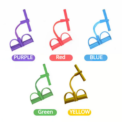 ✨2026 Het rea🔥32 Fitnessmotståndsband - 4 Rör Pedaler Fotledsavdragare