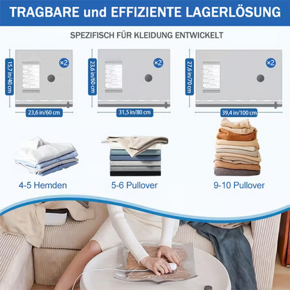 ⏰2026 Nyheter 80% rabatt Begränsad tid🔥USB Elektrisk Vakuumkompressionspåse - Spara utrymme och resa lätt!