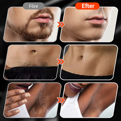 🔥Ny uppgradering🔥Bärbar Mini Roterande Elektrisk Rakapparat för Män