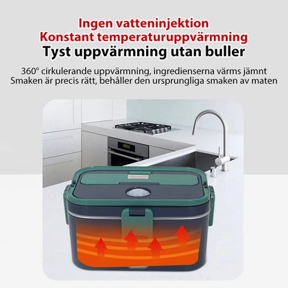 Bärbar elektrisk matlåda för matvärmare