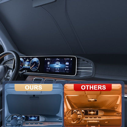 Vikbart vindrutevisir för bil💥Ett måste för din bil!