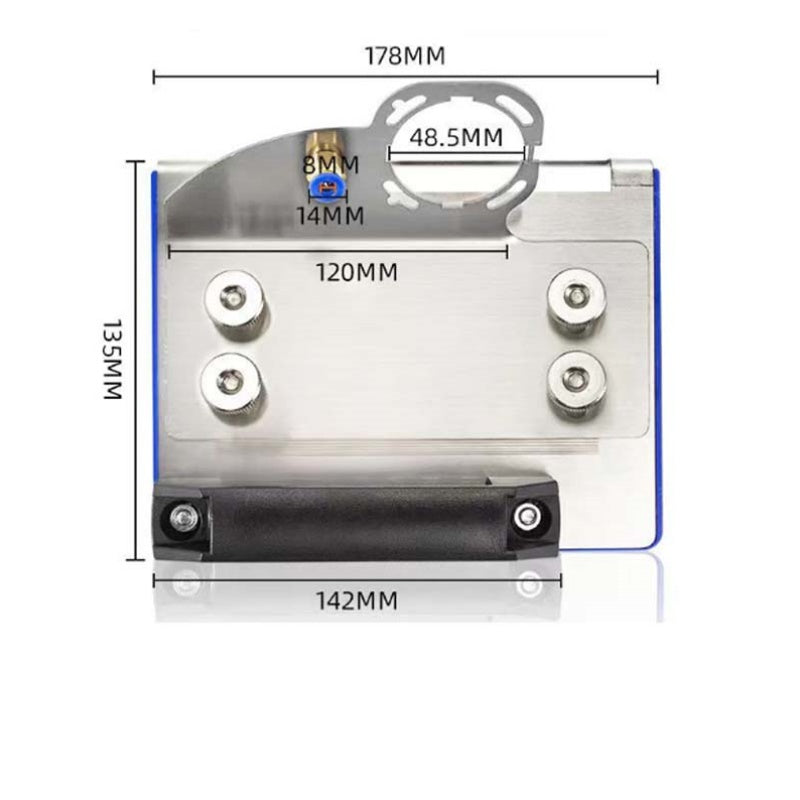 Vinkelslipstativ för kakel 45°Chamferkapning