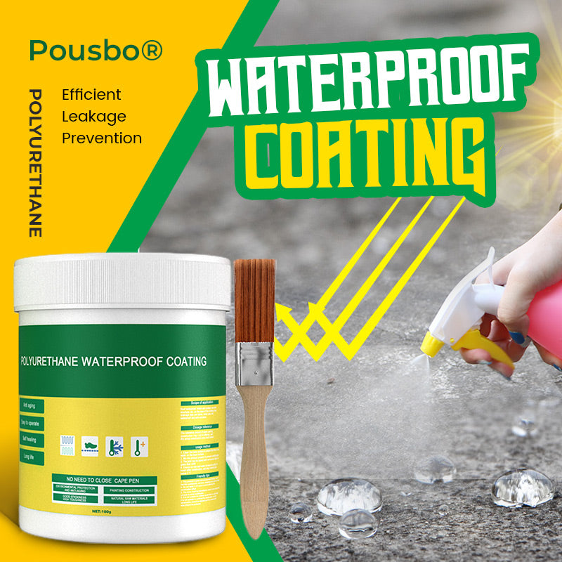 2025 Ny Hot Rea 49% rabatt Pousbo® Polyuretan Waterproof Coating（Köp mer spara mer）