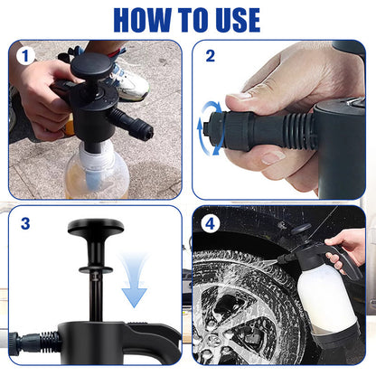 🔥2026 Varm försäljning💦2L pumpskumspruta för rengöring🎁Få den största rabatten i historien under en begränsad tid