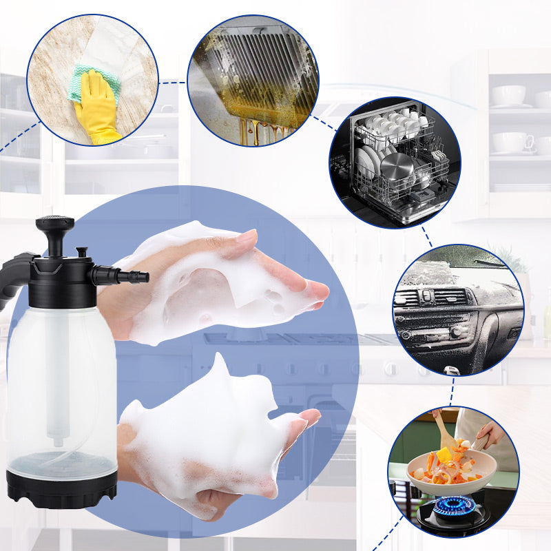 🔥2026 Varm försäljning💦2L pumpskumspruta för rengöring🎁Få den största rabatten i historien under en begränsad tid