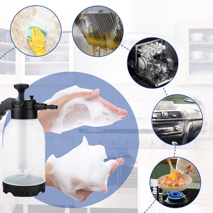 🔥2026 Varm försäljning💦2L pumpskumspruta för rengöring🎁Få den största rabatten i historien under en begränsad tid