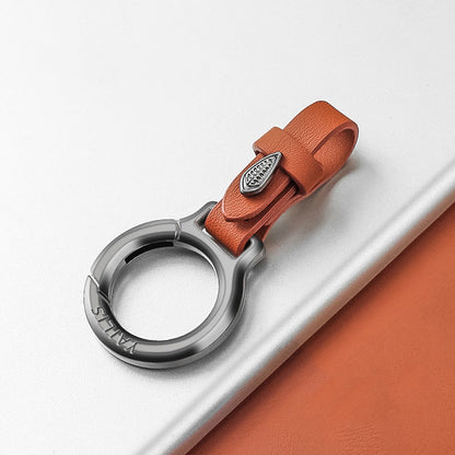 Lyxig Läder Bilnyckelring