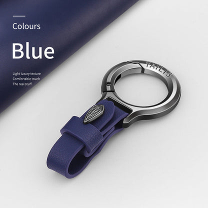 Lyxig Läder Bilnyckelring