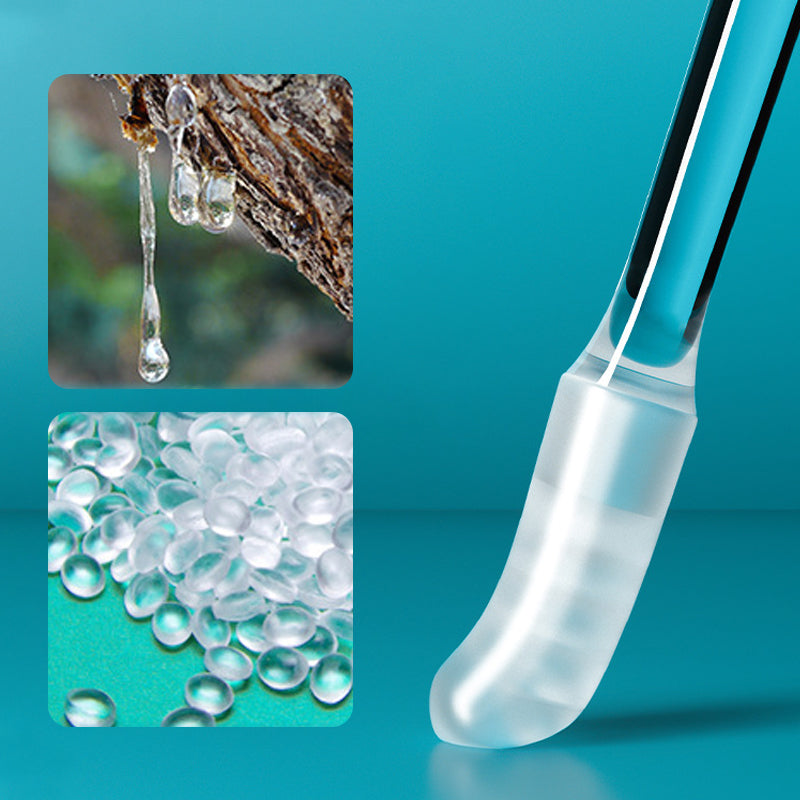 Återanvändbara öronvax avlägsnande klistermärken