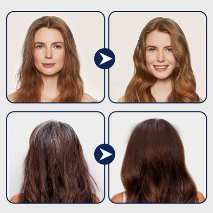 🍀Ren växtbaserad hårfärgkräm 🌿 - skonsam formula med långvarigt resultat 🎉.