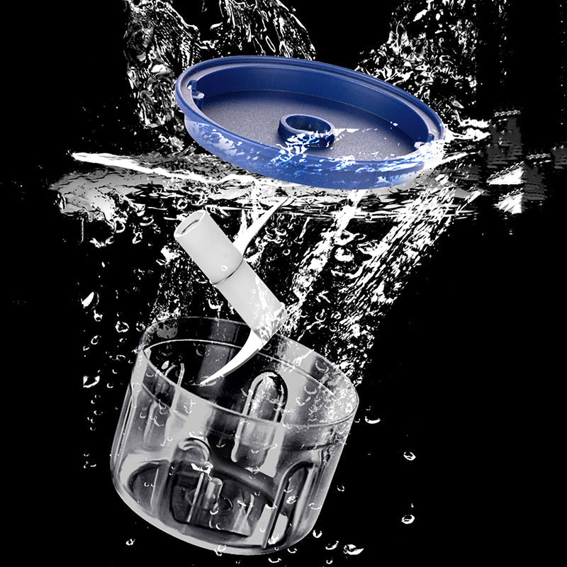 Sladdlös elektrisk minihackare för barnmat