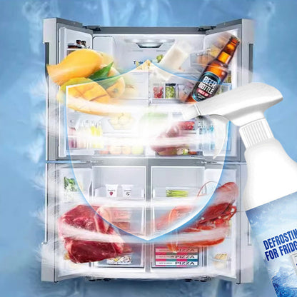 🧊⏳Begränsad rabatt på 50🎁🧊Kraftfull avfrostningsspray för kylskåp och congélateur☃️