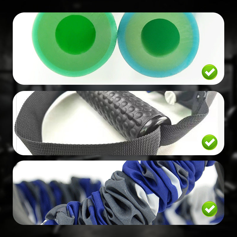 🏋️‍2026 ny modell💪Naturlatex 3-håls resistansbår (🔥50 % rabatt)