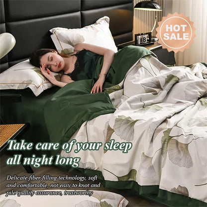 REA - 50% rabatt🏆Floralt uppfriskande lakan (set om 4)