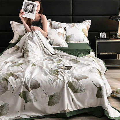 REA - 50% rabatt🏆Floralt uppfriskande lakan (set om 4)