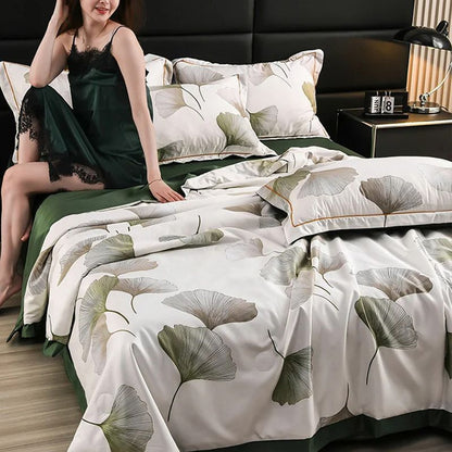 REA - 50% rabatt🏆Floralt uppfriskande lakan (set om 4)