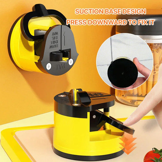 Mini Knife Sharpener with Suction Base