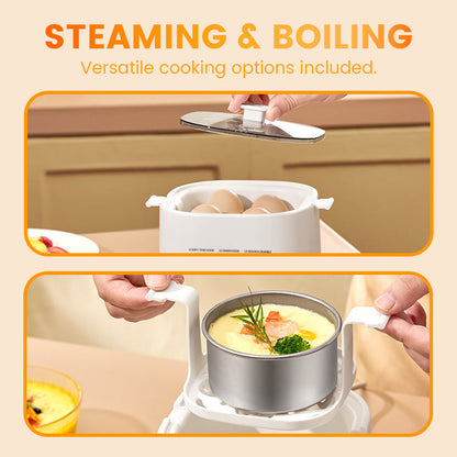 🎁2026 Nytt design🥚✨Mini multifunktionell äggkokare med smart touchpanel