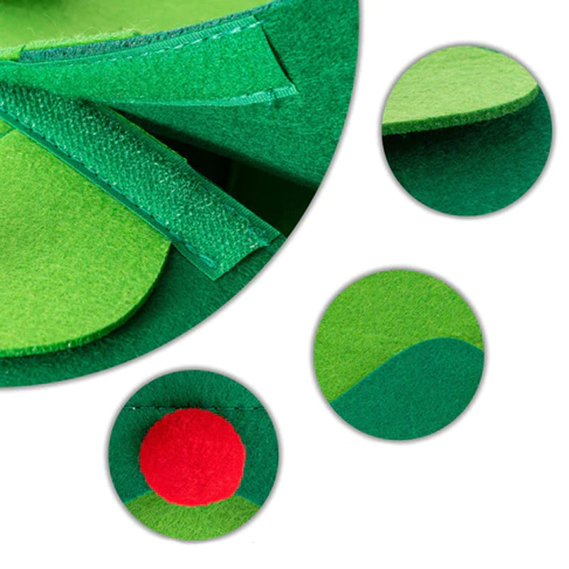 Rea – upp till 50 % rabatt - DIY filt 3D julgran för småbarn